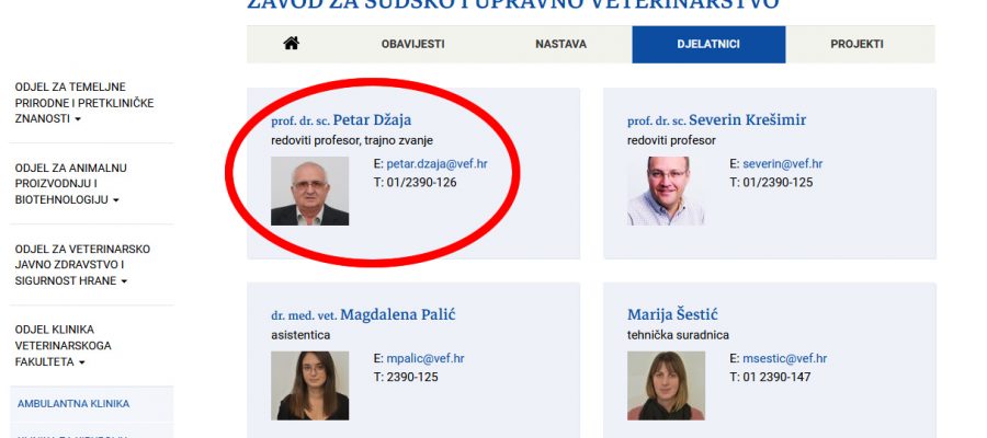 Visoki časni sud Hrvatske veterinarske komore