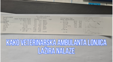 Kako Veterinarska ambulanta Lonjica lažira nalaze