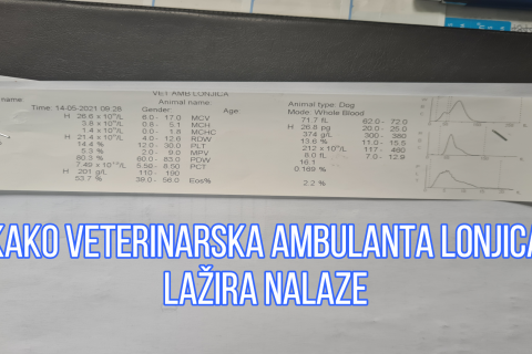 Kako Veterinarska ambulanta Lonjica lažira nalaze